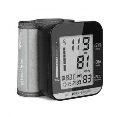 JZ-251A Wrist Blood Pressure Monitor Digital LCD Use for Hospital Home Medical Device