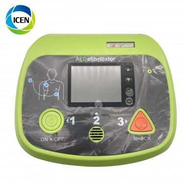 IN-C025P New First Aid Portable Medical with LED screen AED Defibrillator