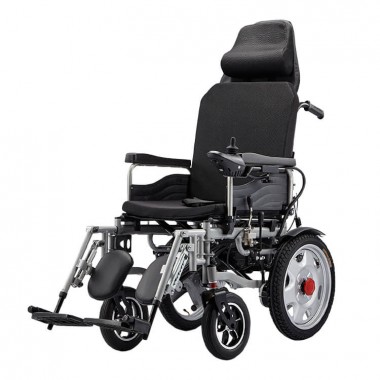 500w power motor carbon steel portable folding electric wheelchair for the disabled