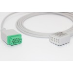 GE MEDICAL MULTI-LINK ECG cable, 5 leads, AHA