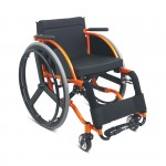 Manual sport leisure folding active outdoor wheelchair