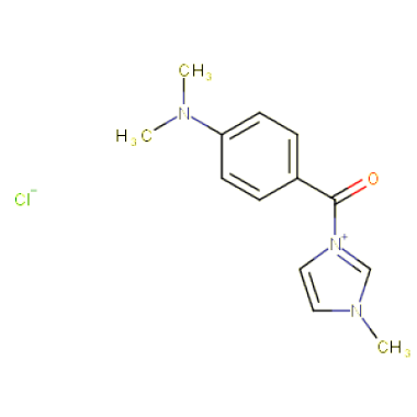 1H-Imidazolium,1-[4-(dimethylamino)benzoyl]-3-methyl-,chloride