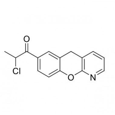 7-(2-chloropropyl)-5 h-[1]- benzopyran [2,3- b] pyridine