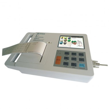 3 Channel ECG Electrocardiograph Machine with 5.7 Inch Screen