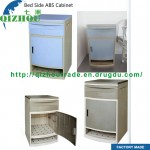 China Cheap Hospital Furniture ABS Plastic Medical Bedside Cabinet Clinical
