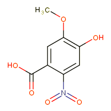 Benzoic acid, 4-hydroxy-5-methoxy-2-nitro-