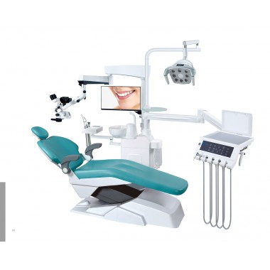 High quality fashionable complete dental chair unit U-111 Floor Stand type for  dental surgery