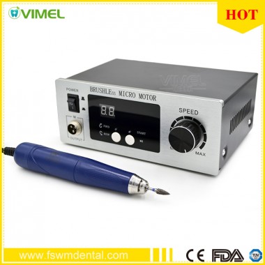 70, 000rpm Brushless Dental Micromotor Polishing Unit with Lab Handpiece