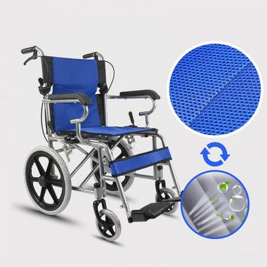 Steel foldable Economic cheapest manual easy folding wheelchair