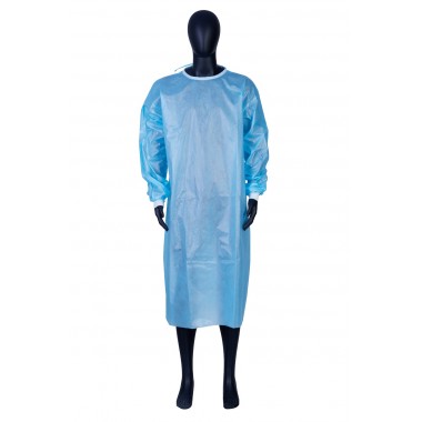 Microporous Safety Chemical Protective Medical Surgical Isolation Gown