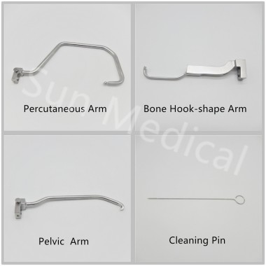 Collinear Surgical Reduction  Clamp
