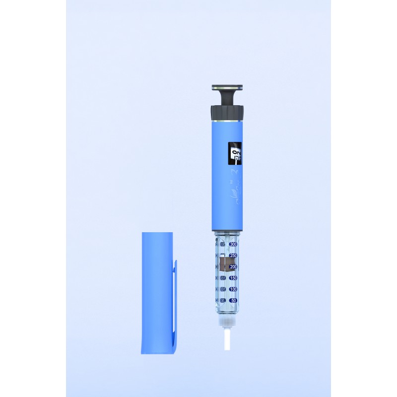 Insulin Pen Reusable Syringes Adjustable Injection Pen for 3ML Cartridge Dosage Changee Bio