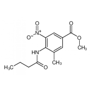 Methyl 4-(butyrylamino)-3-methyl-5-nitrobenzoate