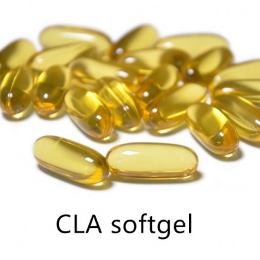 GMP safflower oil CLA softgel capsule