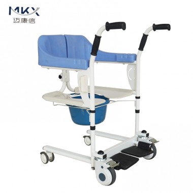 CE/FDA certificate waterproof and manual wheelchair with steel pillar for mobility-impaired