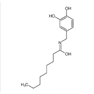 N-[(3,4-dihydroxyphenyl)methyl]nonanamide