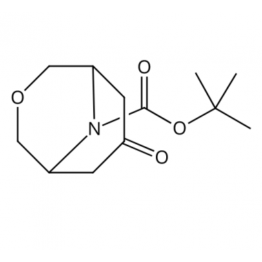 9-Boc-7-oxa-9-azabicyclo[3.3.1]nonan-3-one,CAS No.: 280761-97-9, bridge-ring intermediate