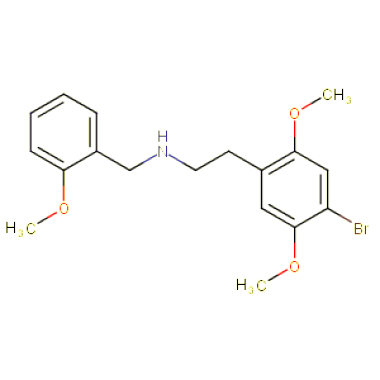 2-(4-bromo-2,5-dimethoxyphenyl)-N-[(2-methoxyphenyl)methyl]ethanamine