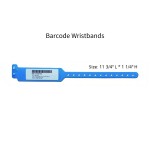 Barcode Wristband for hospital BVP3150 healthcare bracelets