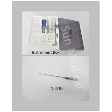 Micro &Mini Plate and Screw (1.5mm) Surgical Instrument Set