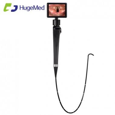 Hugemed Portable Reusable Flexible Video Bronchoscope for Intubation in ICU Emergency Operation Room
