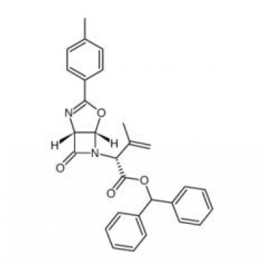 4-Oxa-2,6-diazabicyclo[3.2.0]hept-2-ene-6-aceticacid,α-(1-Methylethenyl)-3-(4-Methylphenyl)-7-oxo-,diphenylMethylester,[1R-[1α,5α,6(R*)]]-(9CI)