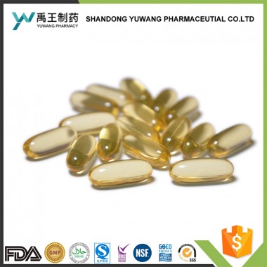 GMP approved supplement EPA DHA omega3 fish oil softgel capsule