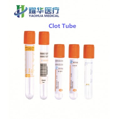 Clot Activator Tube with CE approved