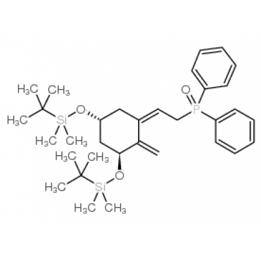 tert-butyl-[(1R,3S,5Z)-3-[tert-butyl(dimethyl)silyl]oxy-5-(2-diphenylphosphorylethylidene)-4-methylidenecyclohexyl]oxy-dimethylsilane