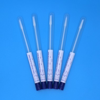 Disposable Sterile Nylon Flocked Female Vaginal Specimen Collection Swabs with Tube