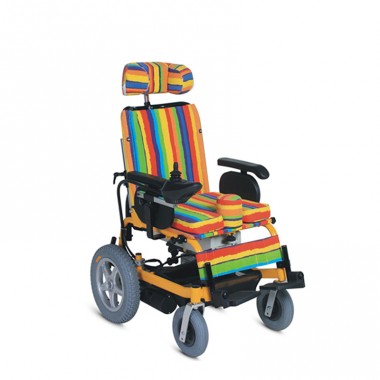 Pediatric Reclining High Back Power Mobility Electric Palsy Children Wheelchair