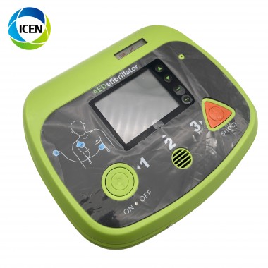 IN-C025P medical First aid Automated External CPR with LCD screen AED Defibrillator