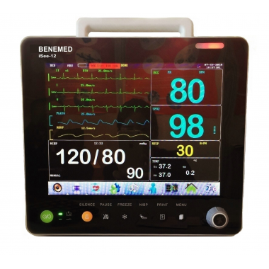 15 Inch ICU Multi Parameter Patient Monitor