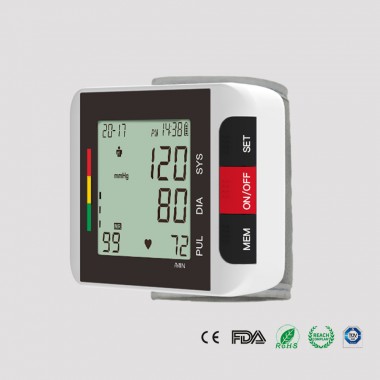 Automatic Tensiometre Electric Digital Best Wrist Machine Blood Pressure Monitor