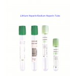 Lithium heparin blood collection tubes