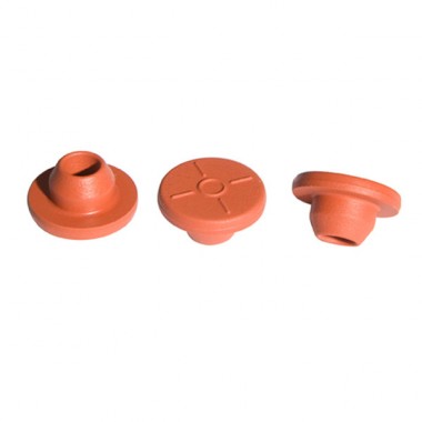 20mm red bromobutyl rubber stopper for injection