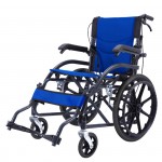 Quality Assurance Hospital Furniture Medical Equipment Aluminum Foldable Manual Wheelchair