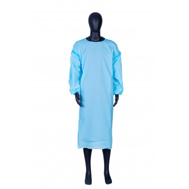 Disposable Level 3 Isolation Gown Waterproof PE Gowns