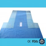 Disposable non-woven surgical laparotomy drapes pack