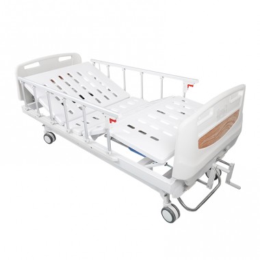High Quality WJ-A7-1 Hospital professional manual crank adjustable medical patient care bed