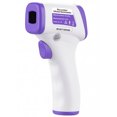 SIMZO new arrival baby forehead thermometer with three color back-lit LCD