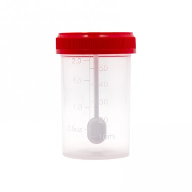 60ml Stool Collection Cup Disposable Fecal Specimen Collection Tool