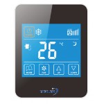 AC860F air conditioning digital LCD Weekly Programming the fan coil room thermostat
