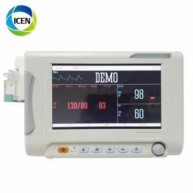 IN-70A Portable Medical Ambulance Ecg Spo2 Bb Patient Monitor