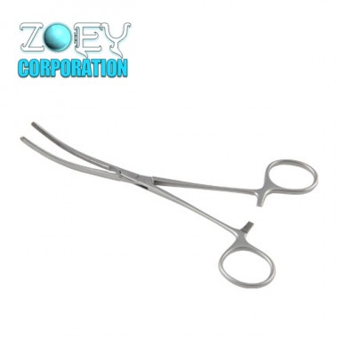 Intestinal Clamp in The Basis of Surgical Instruments, Doyen Intestinal Clamp Forceps, Kocher Intestinal Clamp