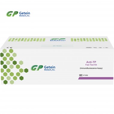 Getein Anti-TP test kit  of POCT analyzer Getein 1100 Syphilis Test Kit