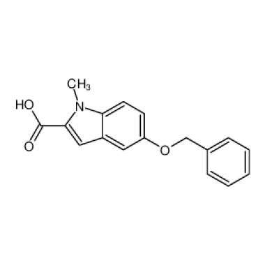 1H-Indole-2-carboxylic acid, 1-methyl-5- (phenylmethoxy)-