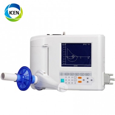 IN-C037 portable medical Pulmonary Function Testing Monitor/Spirometer with best Price