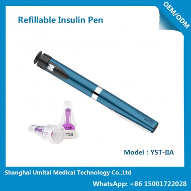 Refillable Insulin Pen, Insulin Injection Devices For Diabetes patients self management