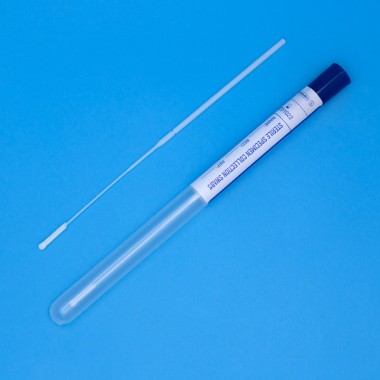 Disposable Medical Sterile Nylon Flocked Nasopharyngeal Swab with Tube
